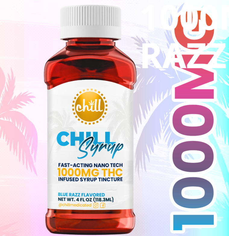 Photograph of product: Chill Blue Razz TH-oui Syrup