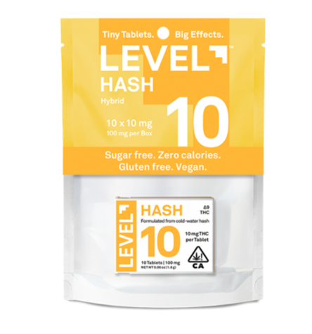 Photograph of product: Level 10 au chocolat 100mg   100 Mg