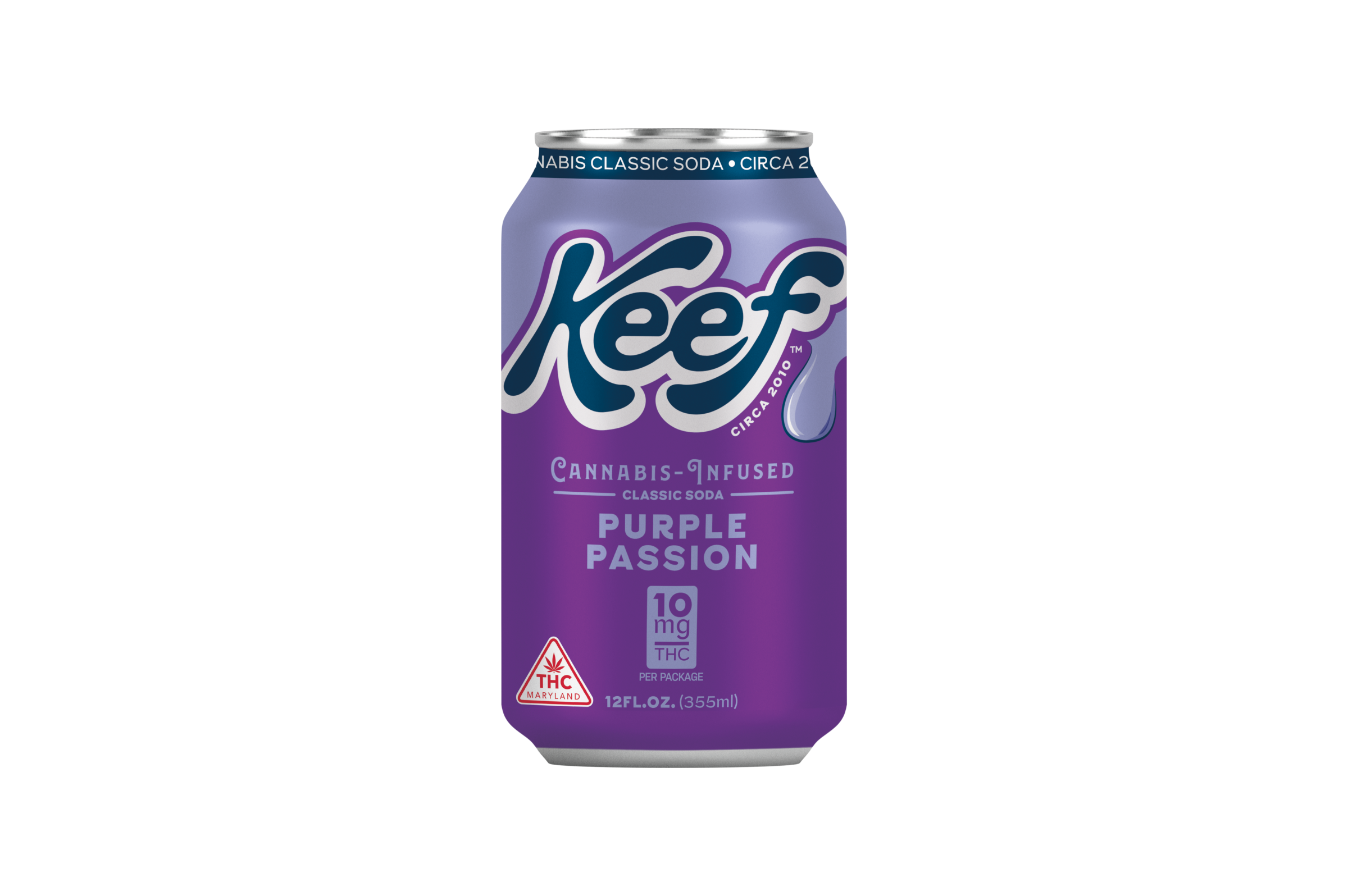 Photograph of product: Keef Drink (10mg) Purple Passion