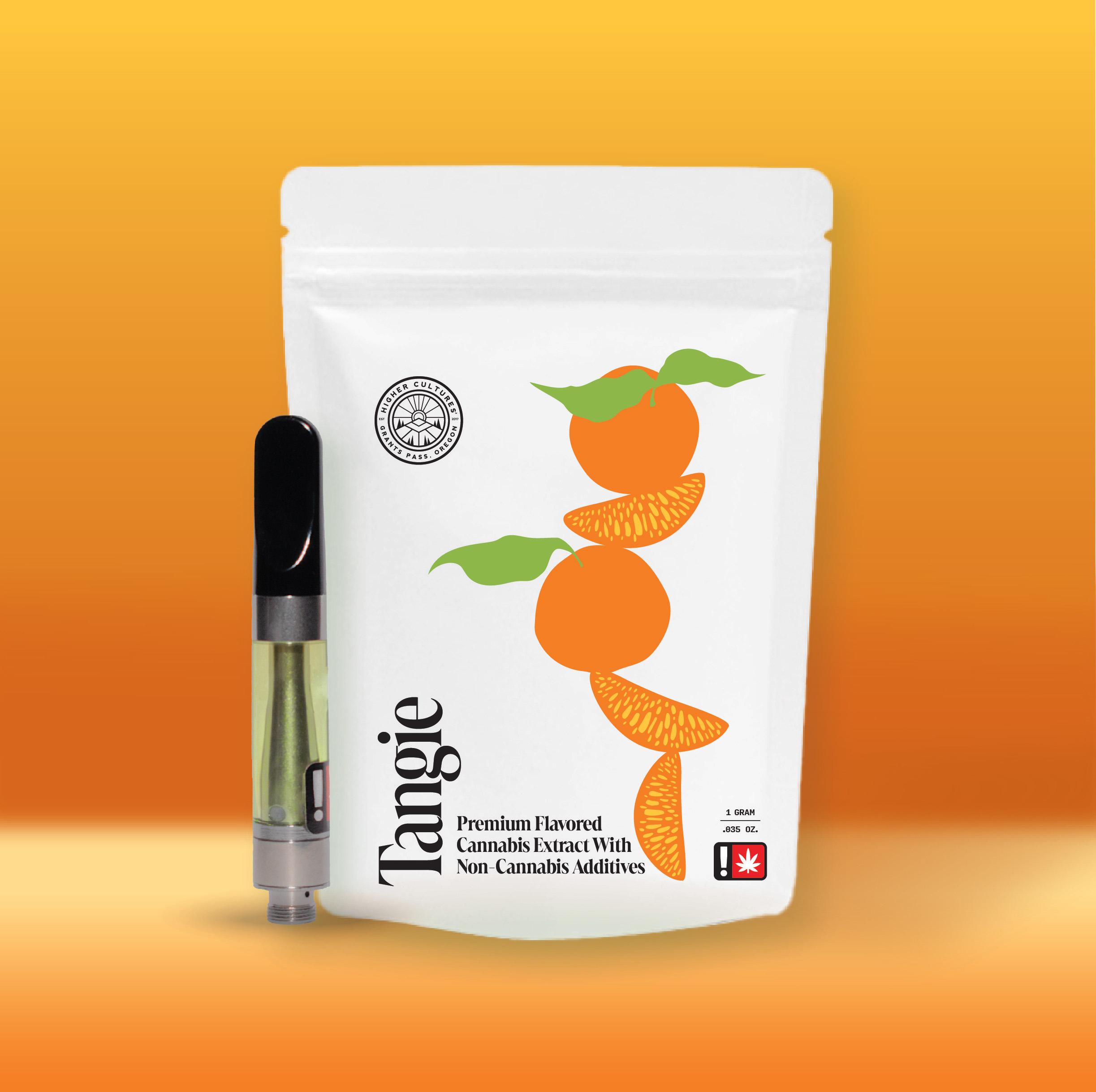 Photograph of product: Cartridge - 1g Flavored Higher Cultures Oui'd - Tangie