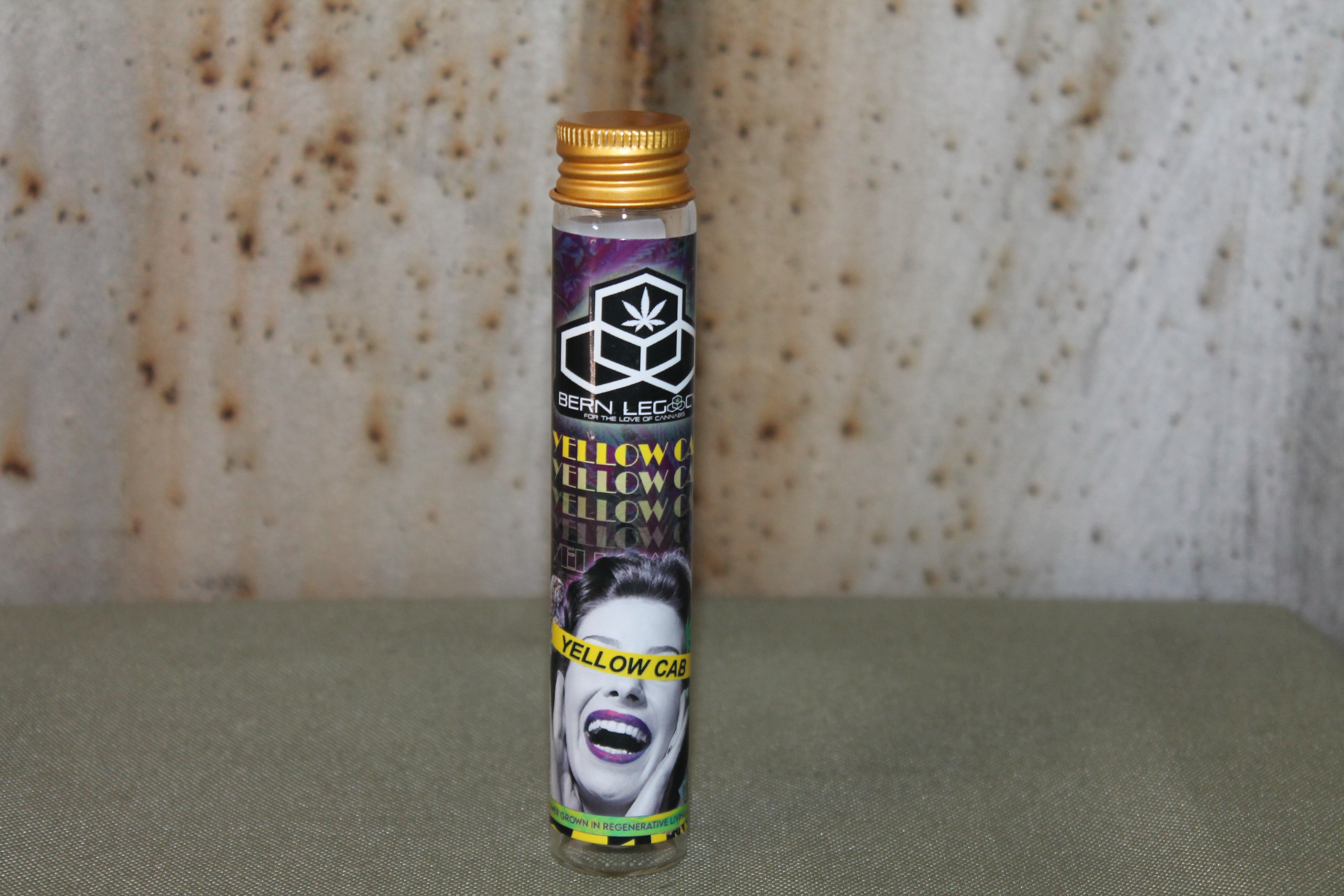 Photograph of product: Bern Legacy I Yellow Cab Pre-Roll