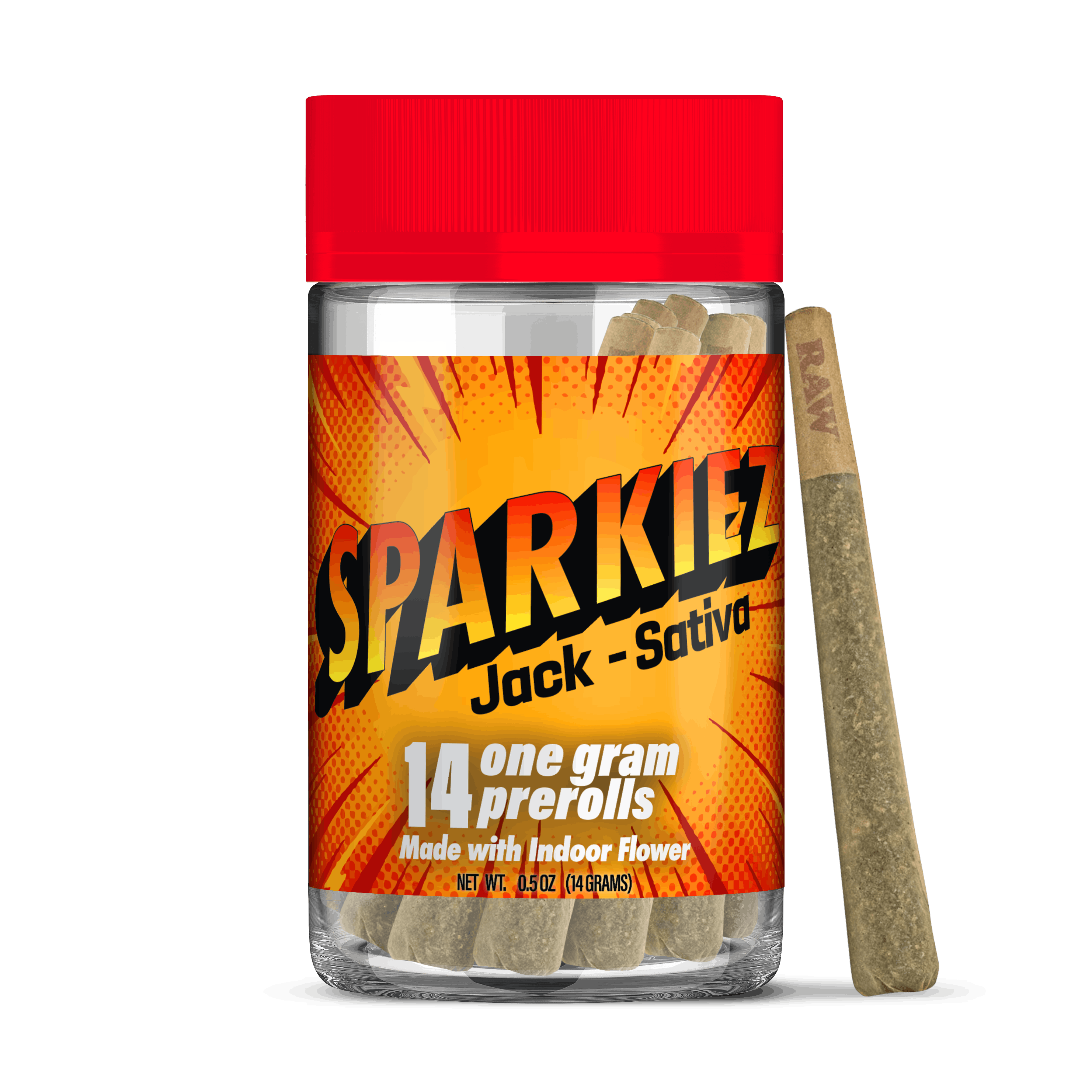 Photograph of product: Sparkiez Oui'd Pre Roll 14pk