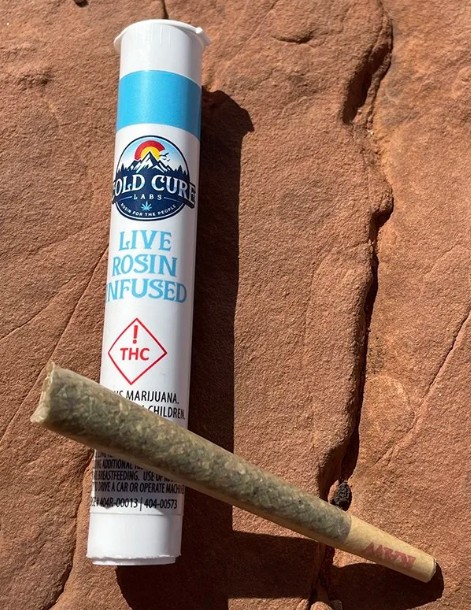 Photograph of product: NOBO | The Fizz | Rosin Infused Pre-Roll | 1g