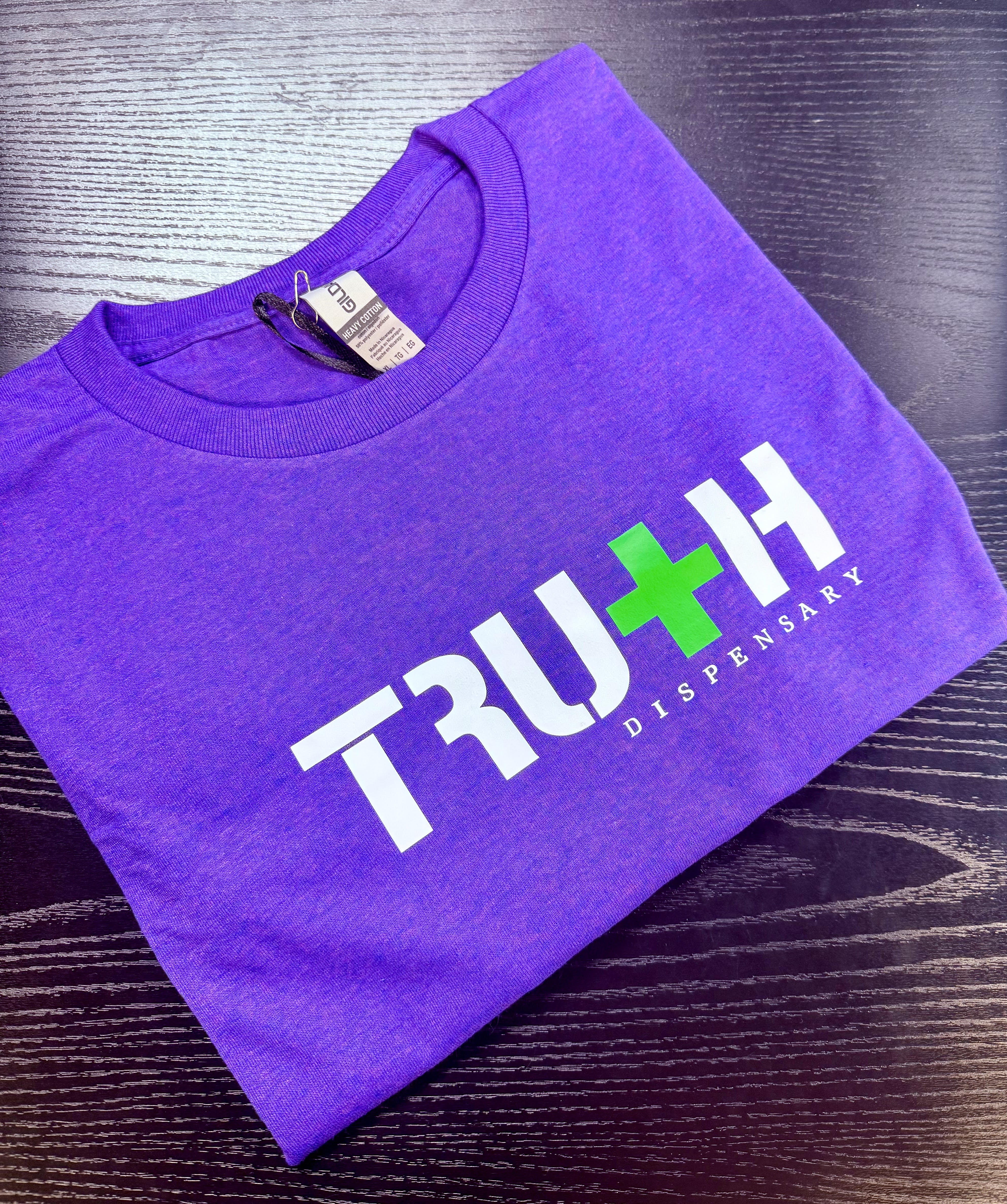 Photograph of product: Truth T Shirt (Purple)