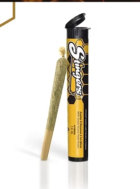 Photograph of product: Infused Pre-Roll | 1g | Hybrid | Detroit Runtz x London Jelly