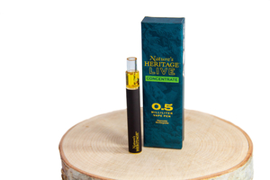 Photograph of product: Nature's Heritage - The Big Smooth - Live Sauce Disposable Vape - 0.5g