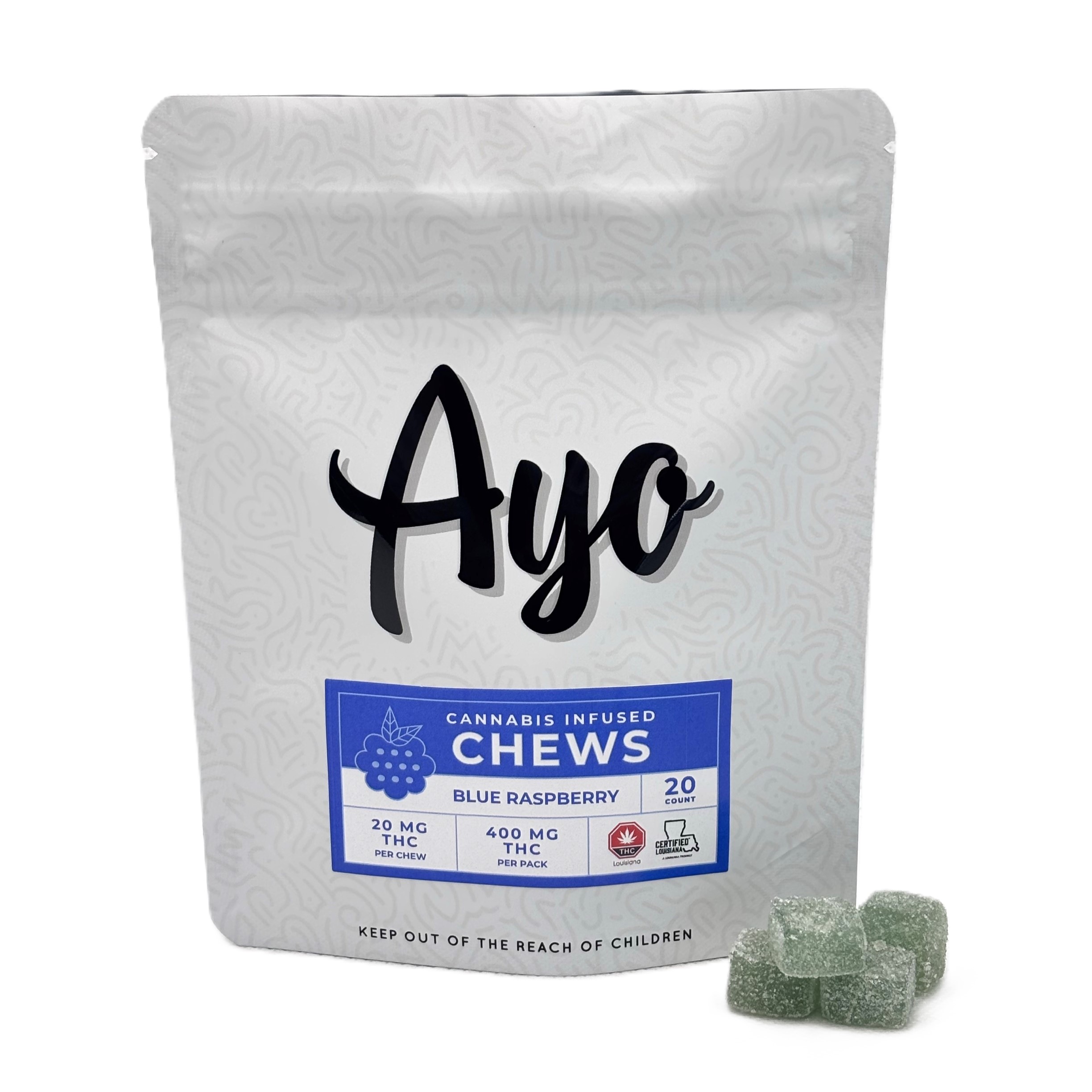 Photograph of product: 20pk Blue Raspberry (400:0)