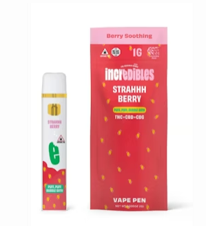 Photograph of product: Incredibles Strawberry Relief Disposable