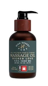 Photograph of product: HDP | Higher Love | Massage Oil