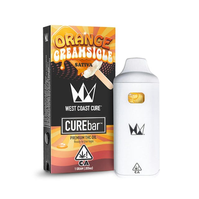 Photograph of product: Orange Creamsicle | 1g AIO CUREbar - 