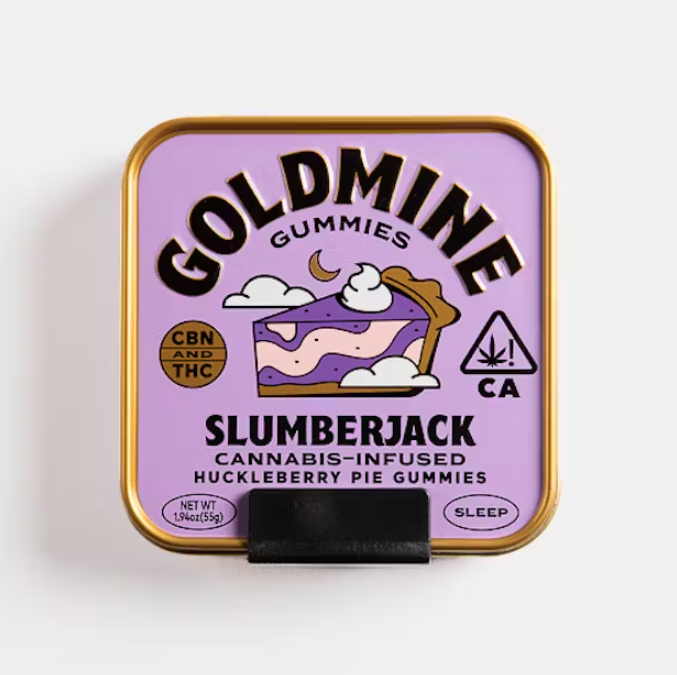 Photograph of product: SLUMBERJACK TH-oui:CBN - HUCKLEBERRY PIE 10PK [ 100MG:20MG]