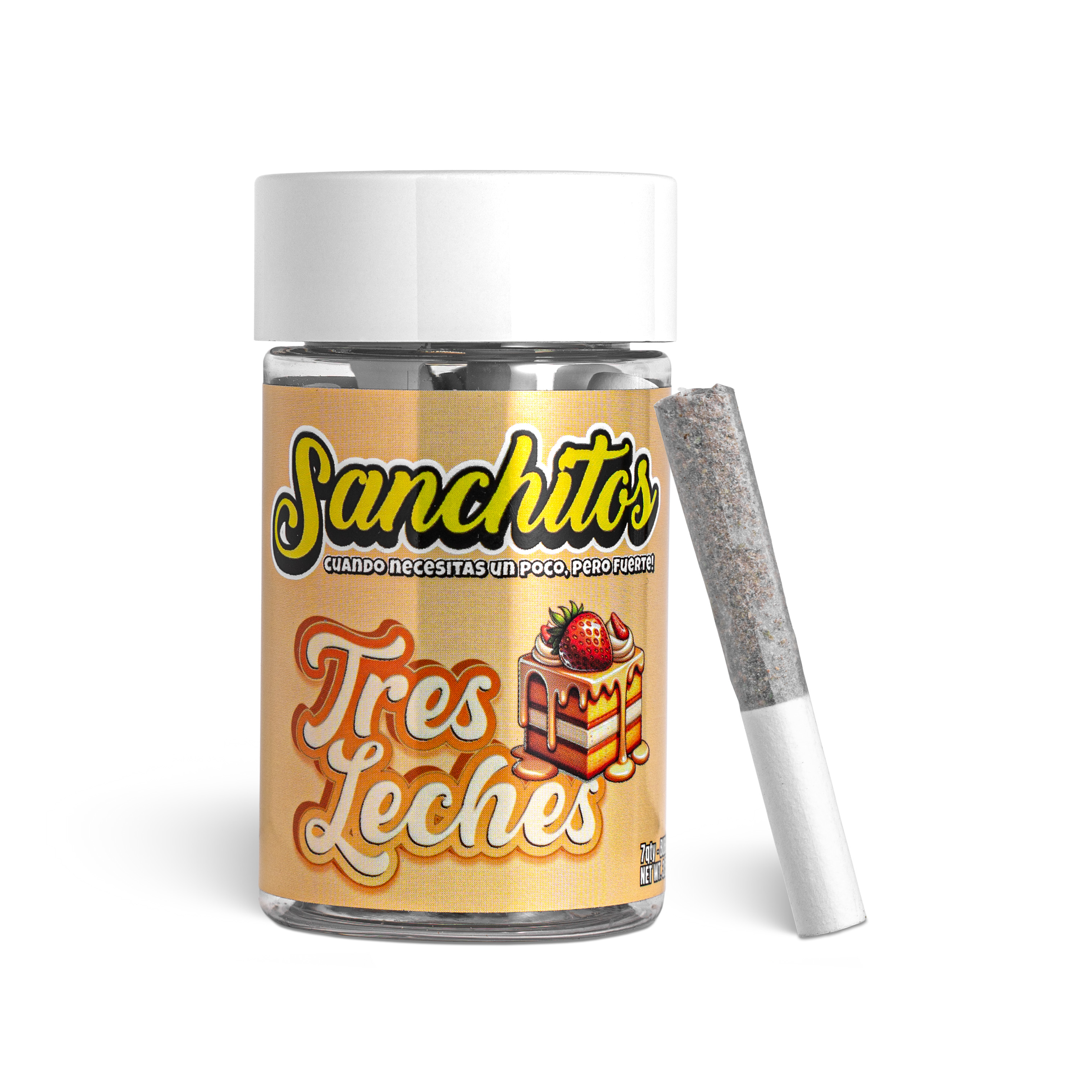 Photograph of product: Tres Leches Sanchitos Infused Pre-Rolls - 3.5g