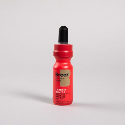 Photograph of product: Cinnamon Relief 1:1 CBD Tincture (100mg)