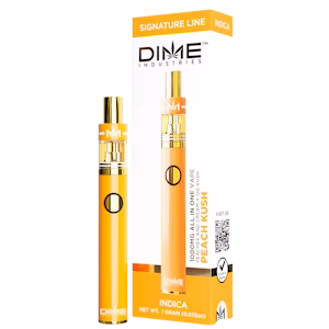 Photograph of product: Vape Cart Disposable - Peach Kush