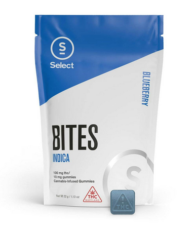 Photograph of product: Gummies - Blueberry Oui'd - 20 Pcs - 100mg
