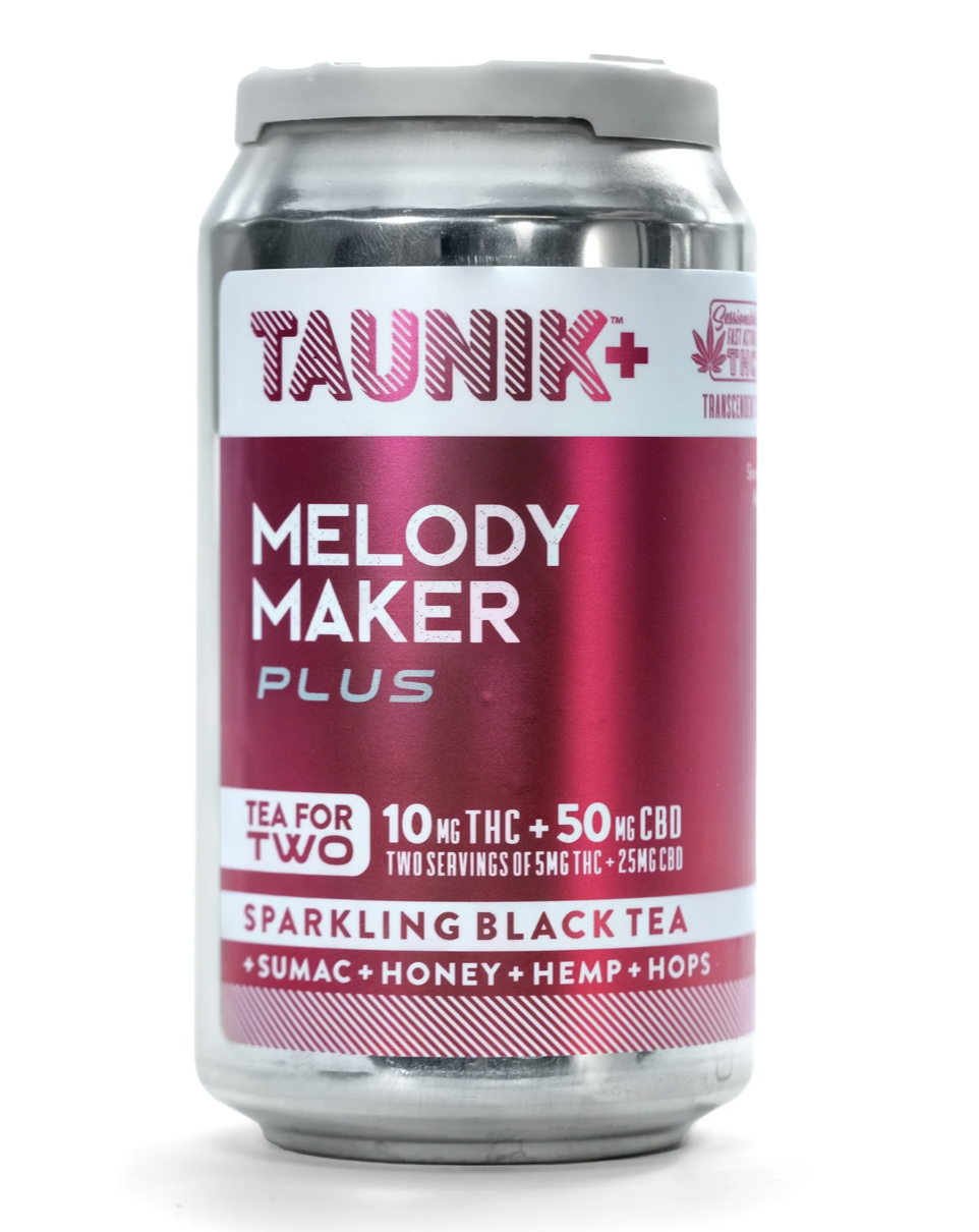 Photograph of product: Drink Taunik | Tea for Two | Melody Maker Plus | 10mg TH-oui