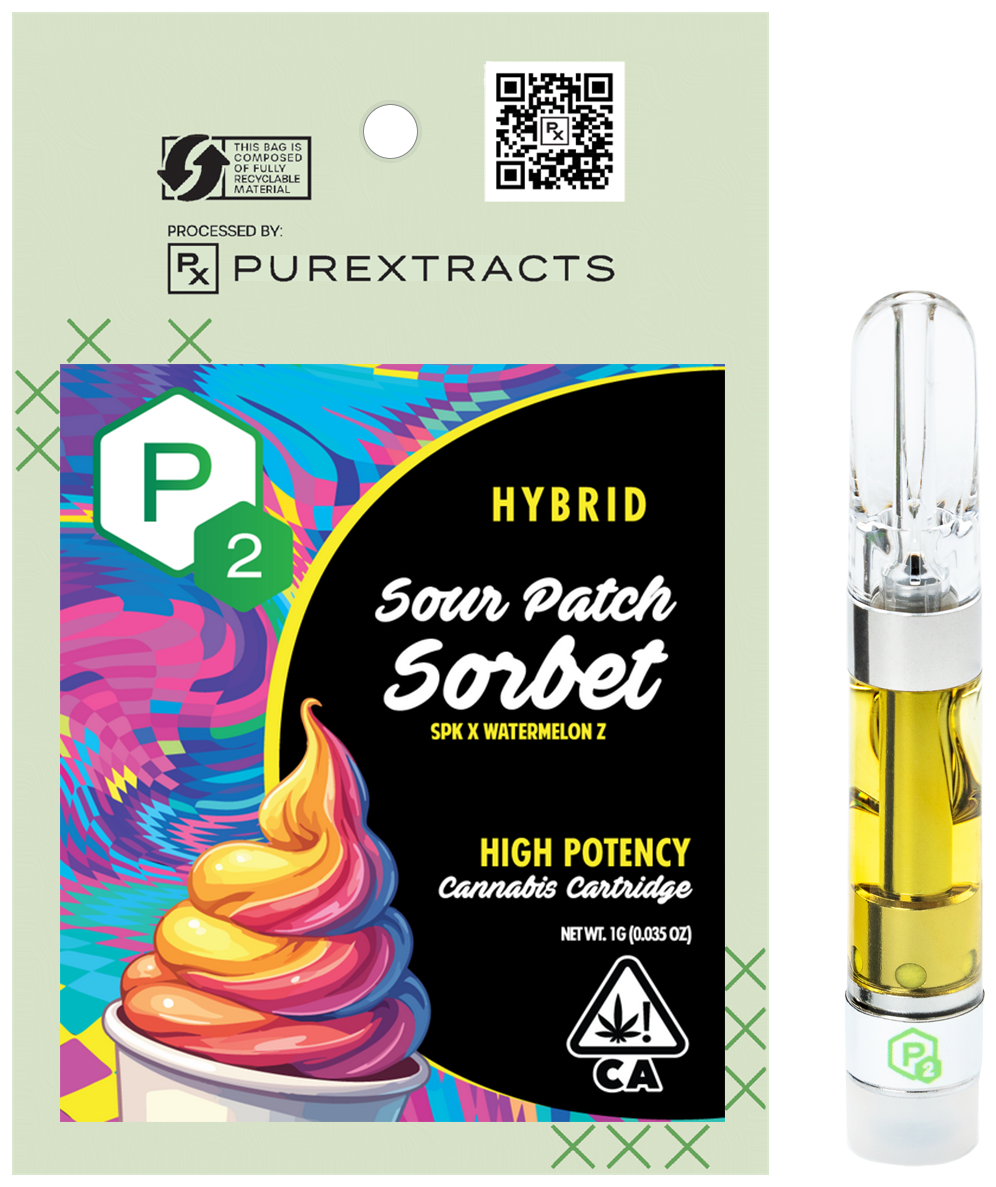 Photograph of product: 1G - CART - SOUR PATCH SORBET