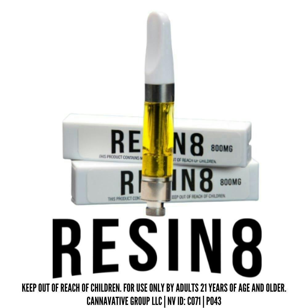 Photograph of product: Disposable Resin8 Melon Balls - 0.8g - CVG - Cannavative Group