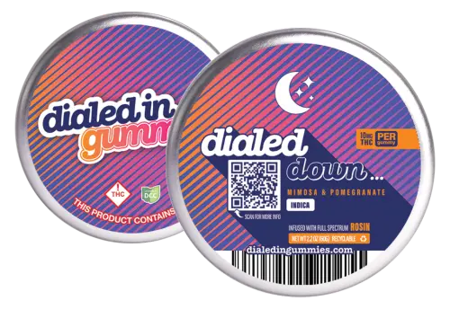 Photograph of product: Dialed In ROSIN Gummies - Mega Mix (I)