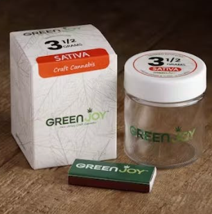 Photograph of product: GreenJoy Flower 3.5g - Mimosa