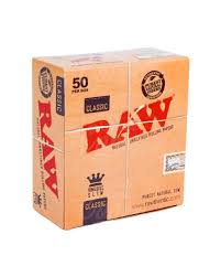 Photograph of product: Raw Organic King Size Slim Papers 50ct