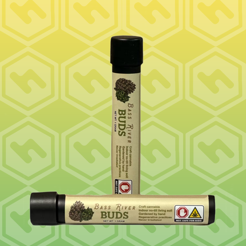 Photograph of product: Bass River Buds | MAC V2 | Pre Roll | 1g