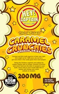 Photograph of product: Caramel Crunchies Freeze Dried | 200mg