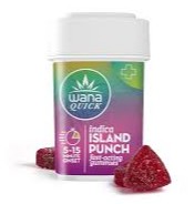 Photograph of product: Island Punch Gummies | 100mg | Wana