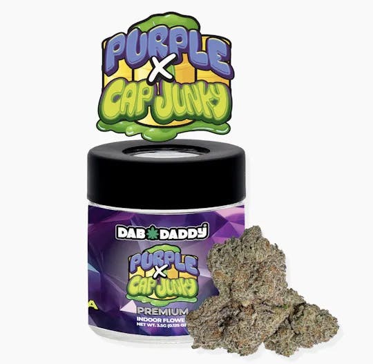 Photograph of product: Purple Push Pop x Cap Junky (3.5g) - 