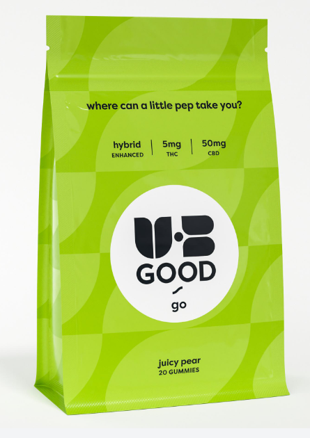 Photograph of product: 10:1 High CBD Juicy Pear Gummies