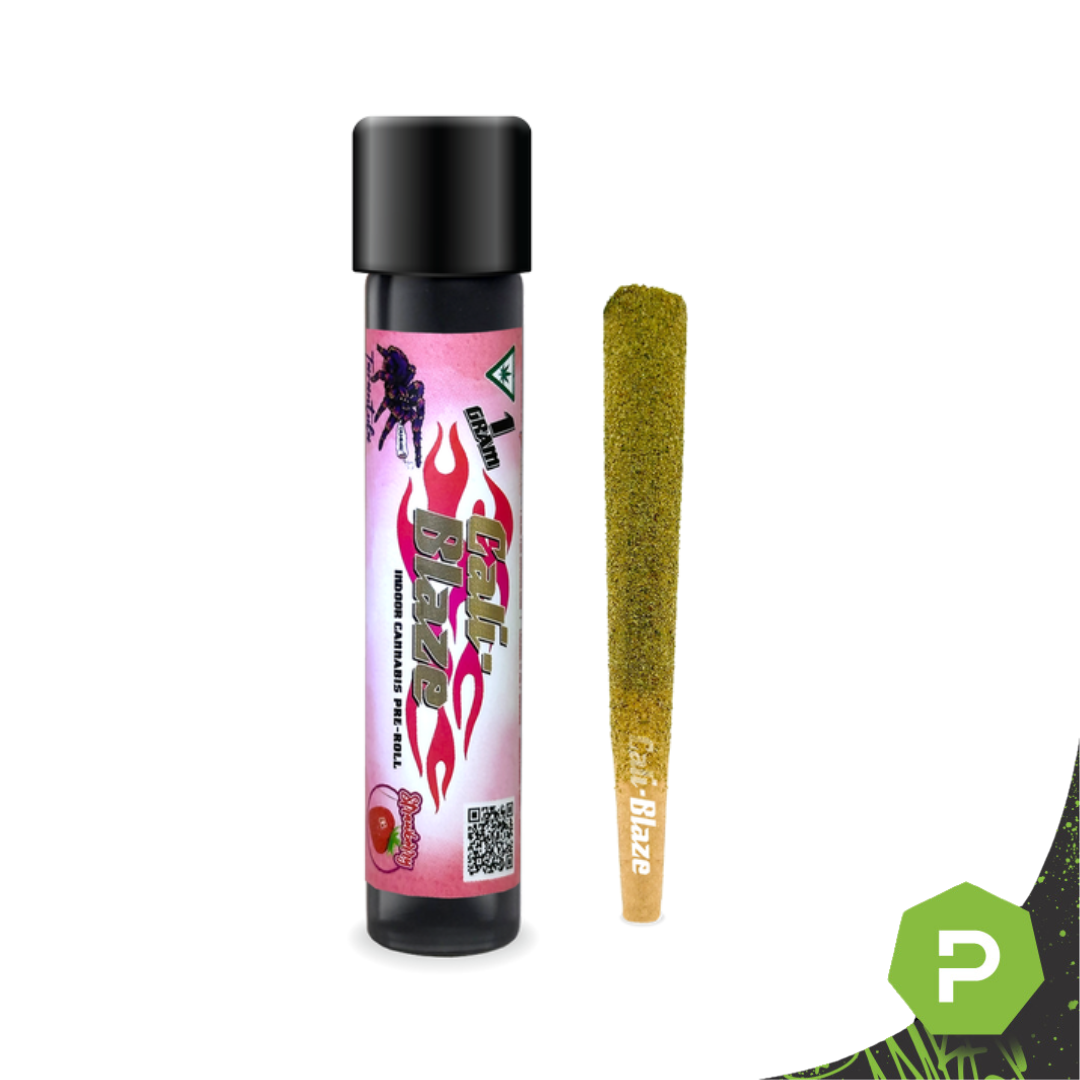 Photograph of product: Cali Blaze Tarantula Preroll | Strawberry