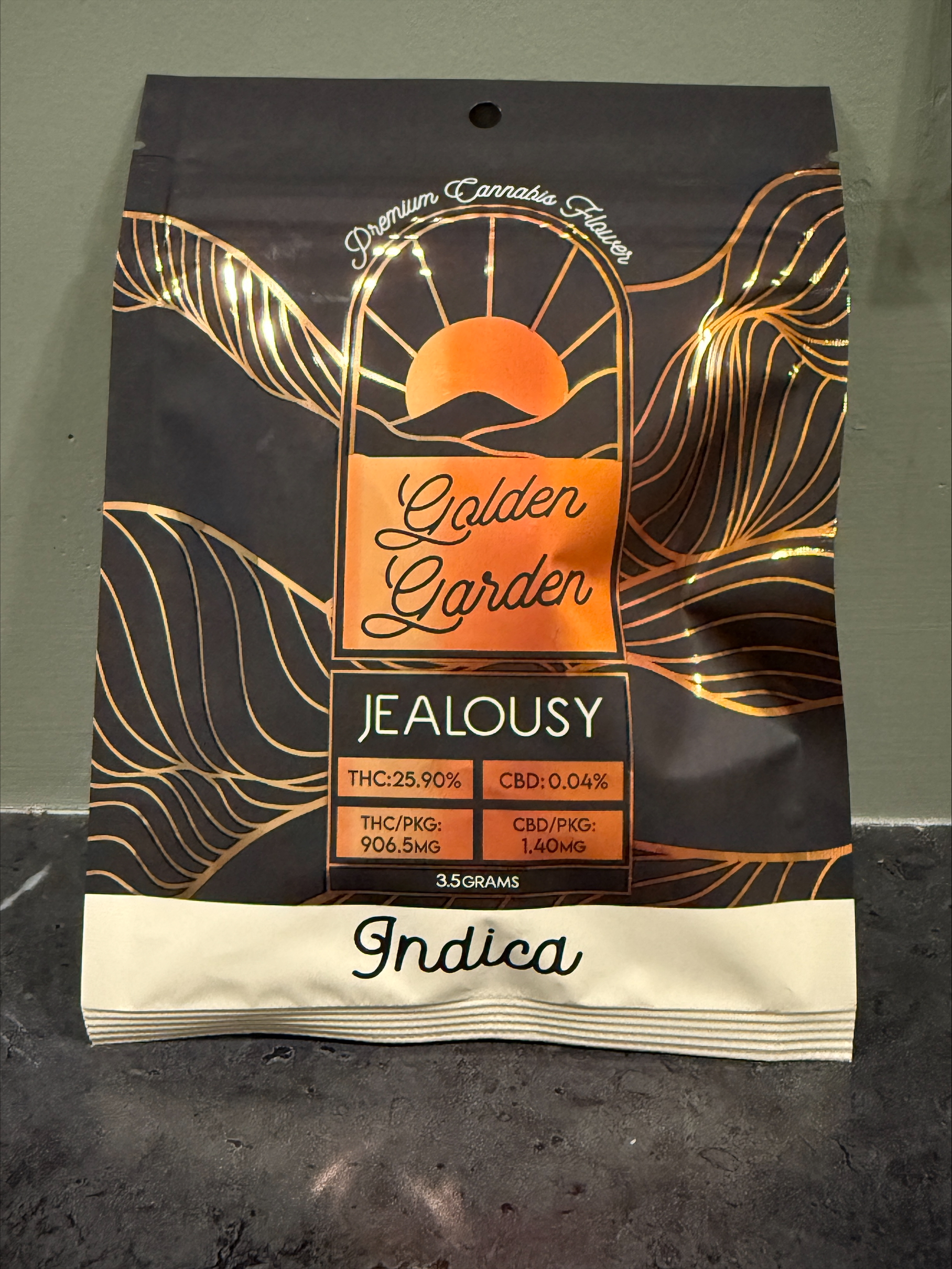 Photograph of product: Golden Garden- Jealousy - 3.5G