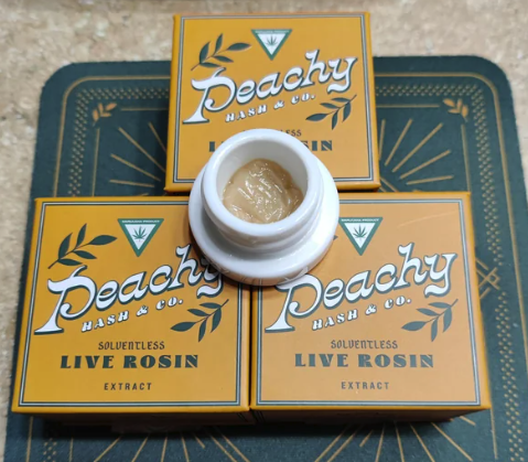 Photograph of product: Peachy Rosin - Wedding Pie