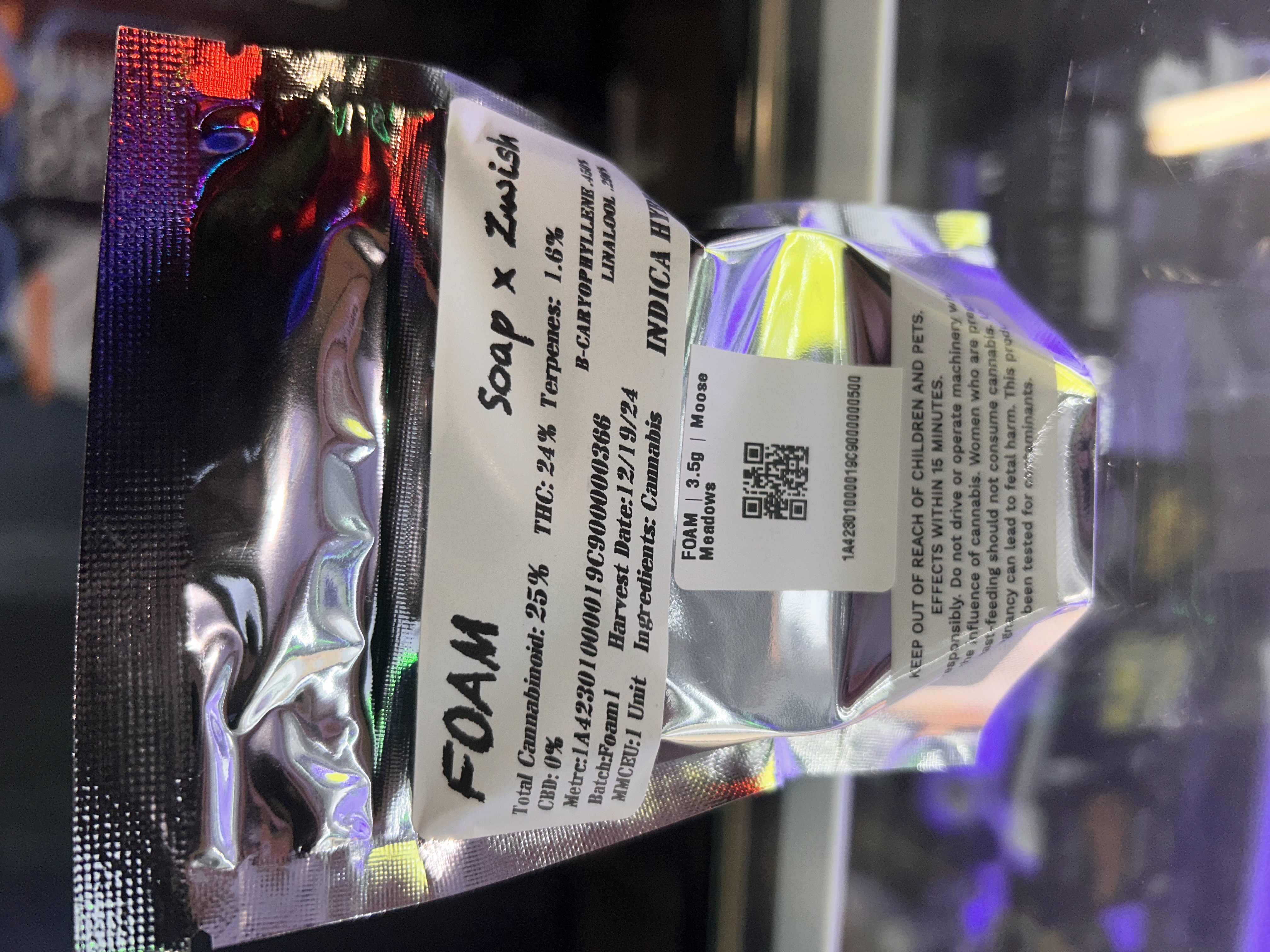 Photograph of product: Foam Moose Meadows - 3.5g