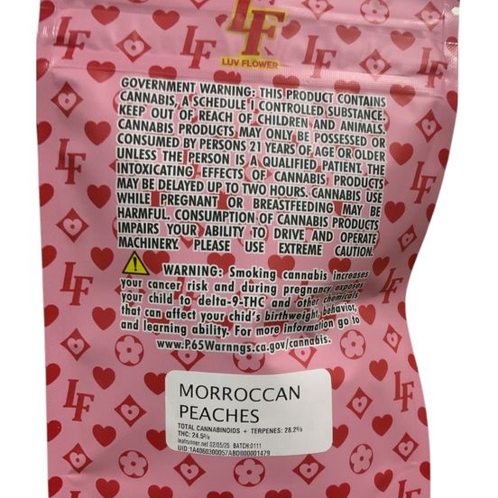 Photograph of product: Luv - Morroccan Peaches 14g - 