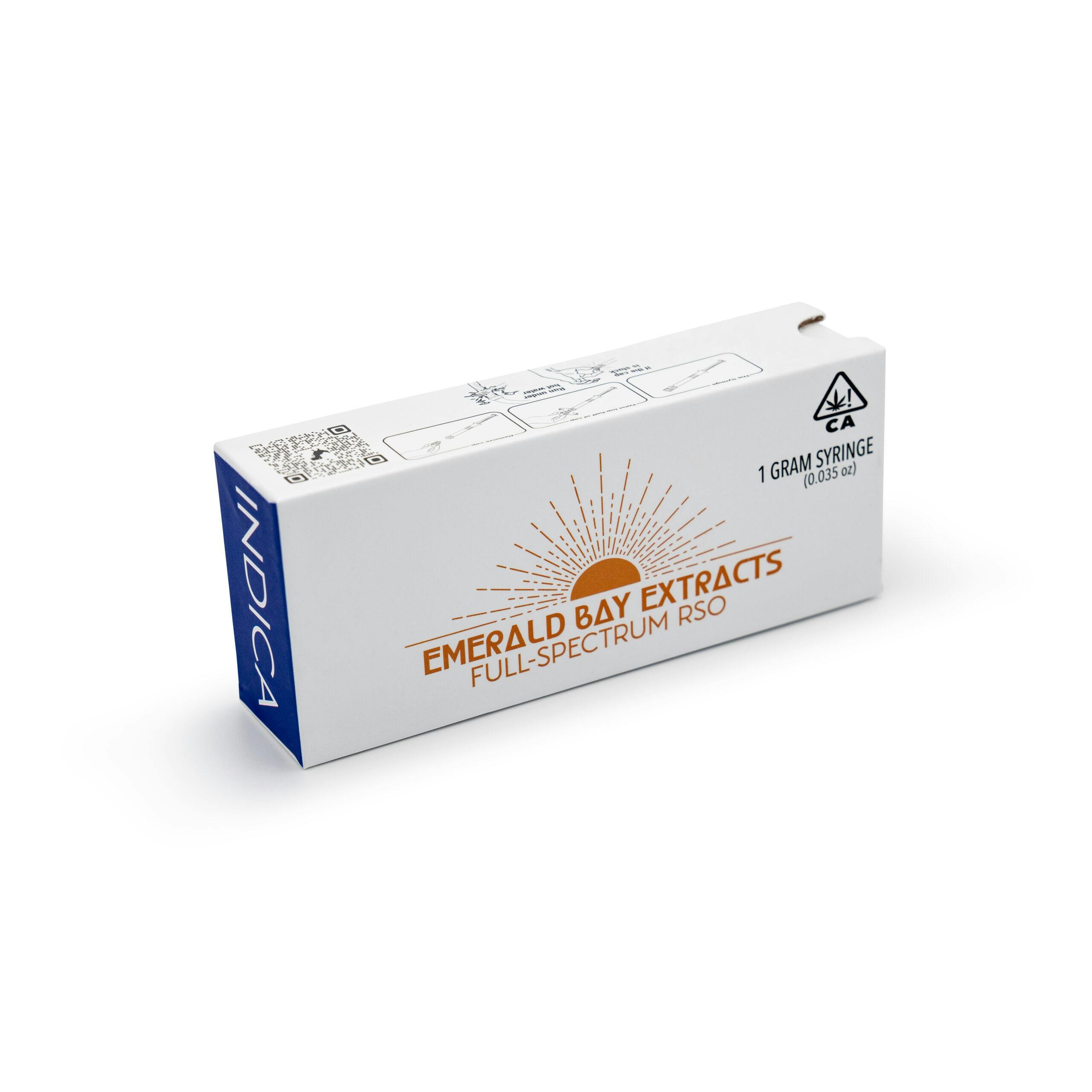 Photograph of product: EMERALD BAY EXTRACTS | ICE CREAM CAKE | RSO SYRINGE | 1G
