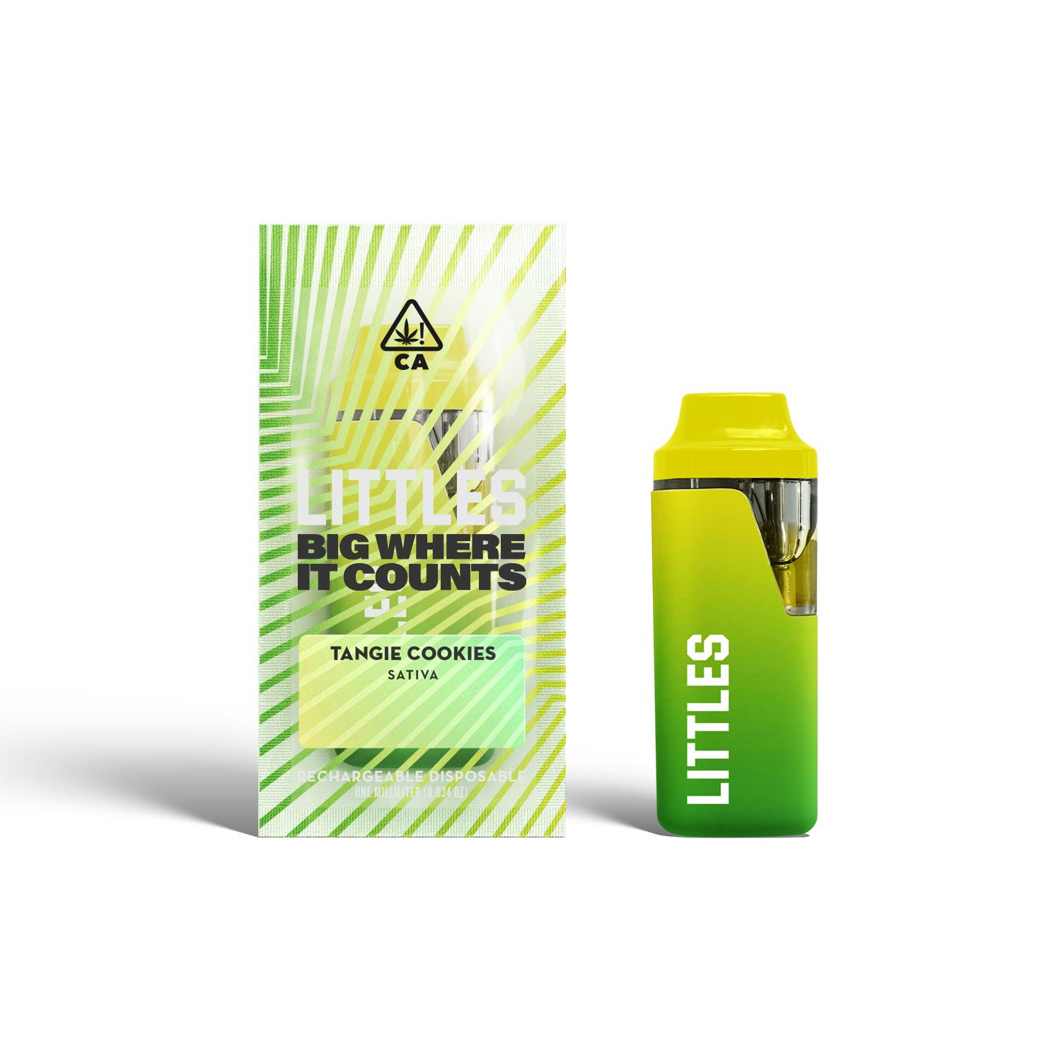 Photograph of product: Littles - Tangie Cookies Live Resin Vape