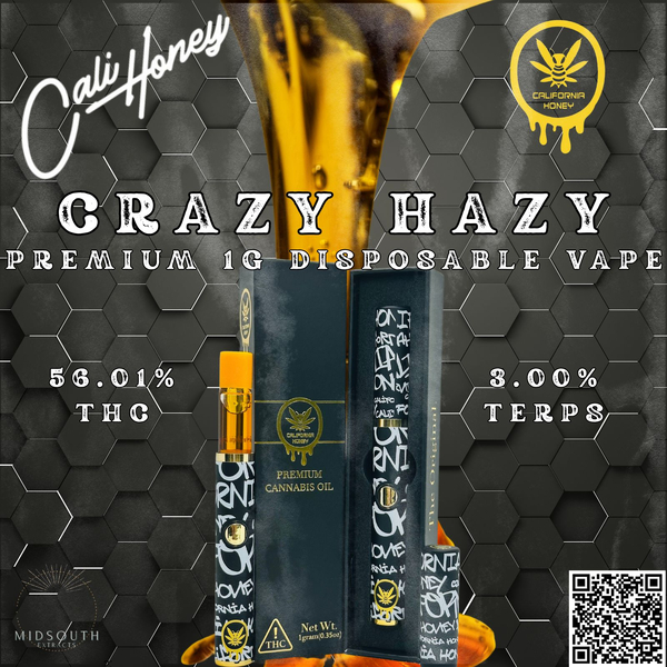 Photograph of product: MSE | 1g | Crazy Hazy | Disposable Vape