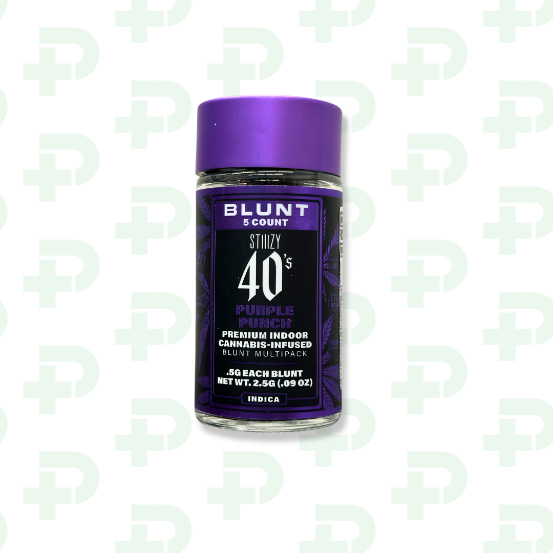 Photograph of product: Stiiizy 5 Pack Blunts - Oui'd - Purple Punch