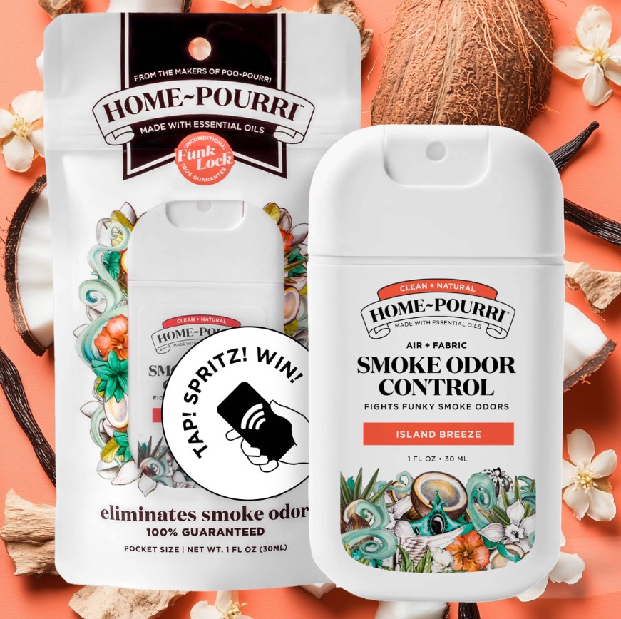 Photograph of product: Island Breeze Spray - Smoke Odor Control - Pocket Size