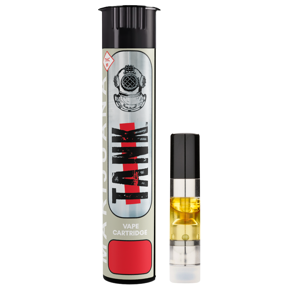 Photograph of Product: Tank: Vape | Tropicana Banana x Diesel Lab | CDT Cartridge | 0.5g