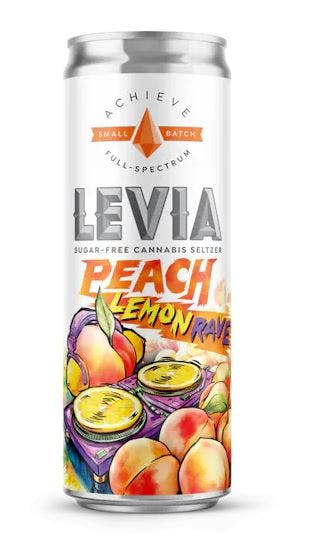 Photograph of product: Peach Lemonade Seltzer 12oz (Oui'd) (TAX INCLUDED)