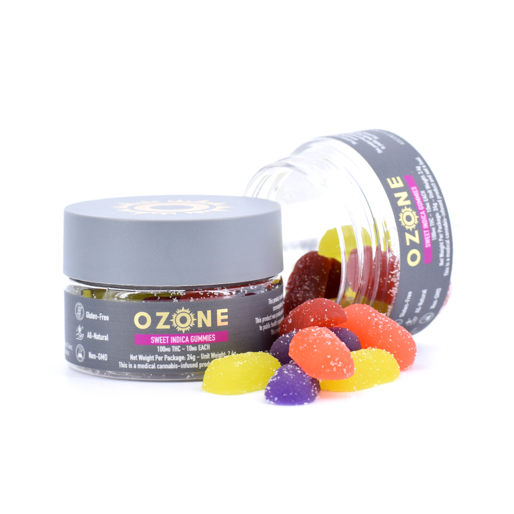 Photograph of product: Ozone | Sweet Oui'd Assorted Soft Chews 10pk | 100mg