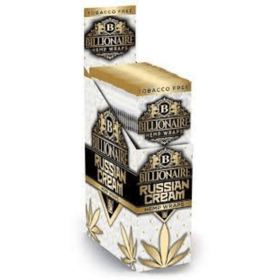 Photograph of product: Billionaire Hemp Wraps Russian Cream