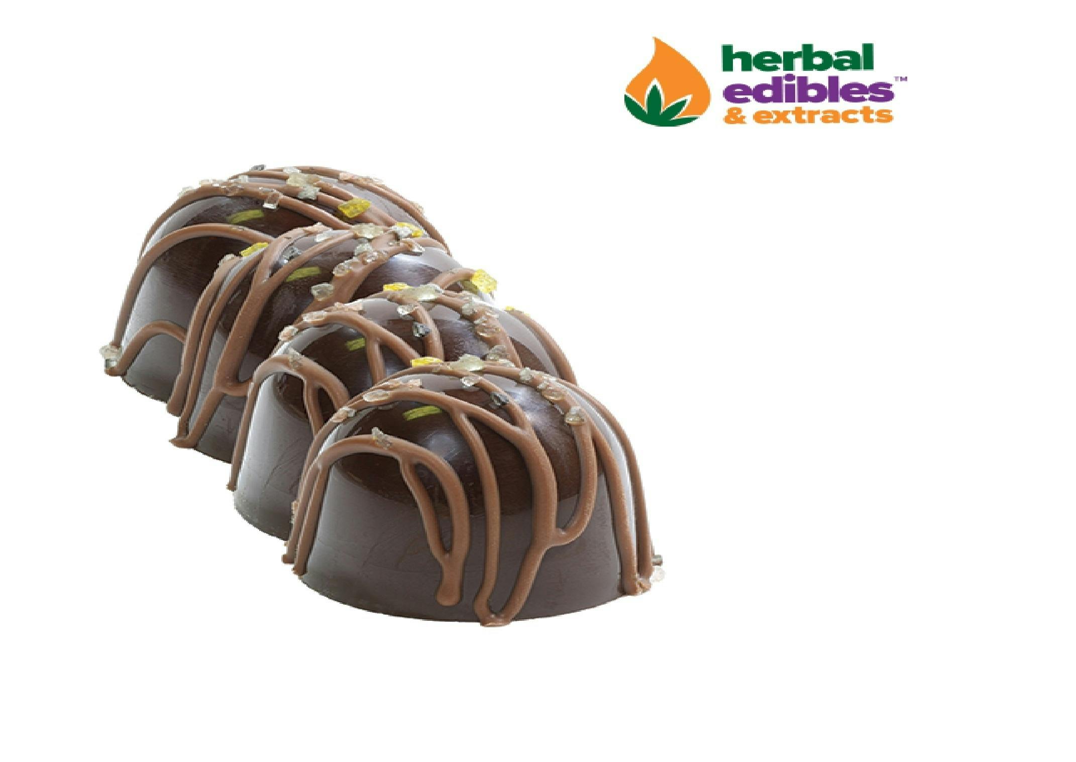 Photograph of product: H.E Bon Bons 50mg Salted Caramel