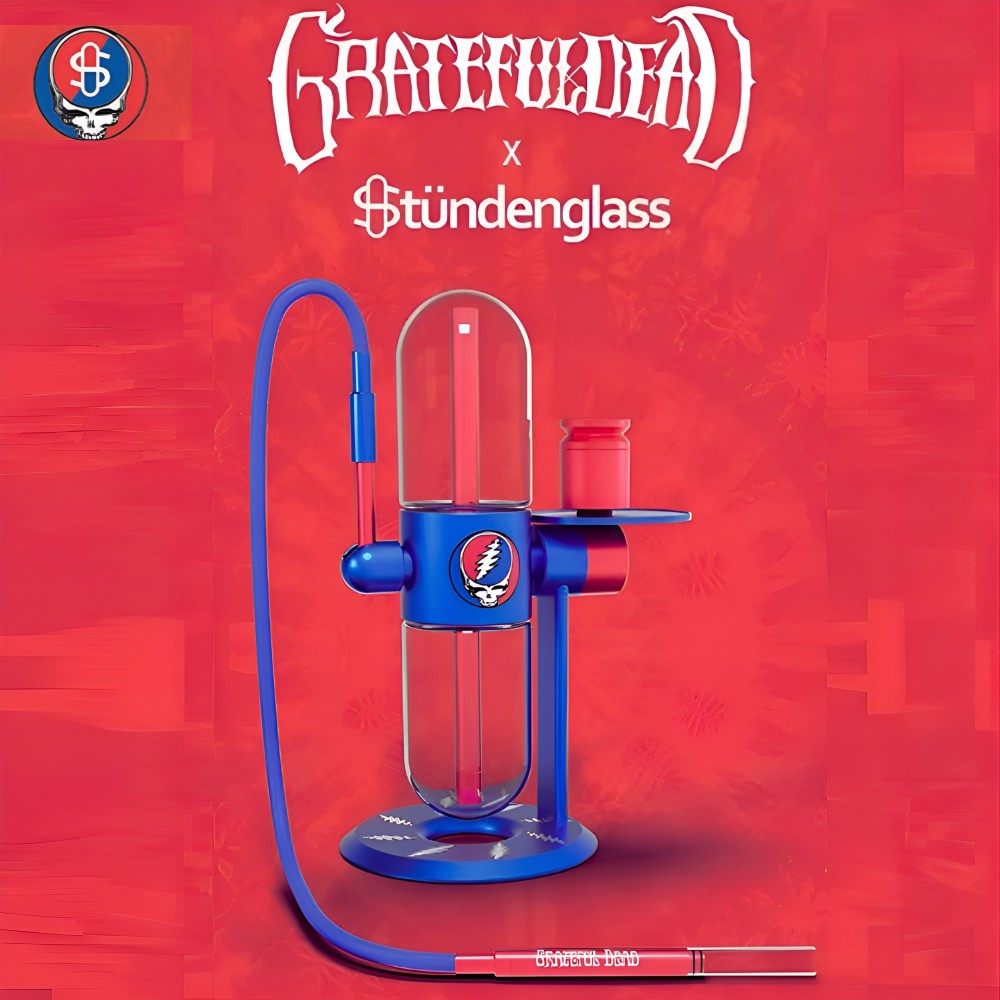 Photograph of product: Grateful Dead x Stndenglass Gravity Hookah
