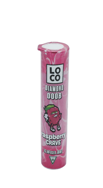 Photograph of product: Loco - Raspberry Crave - Infused Pre Roll