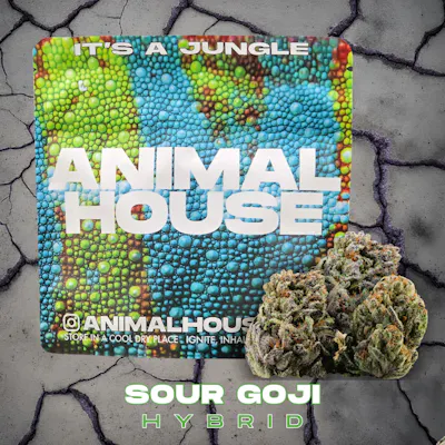 Photograph of product: 743 Animal House - Sour Goji - 3.5g