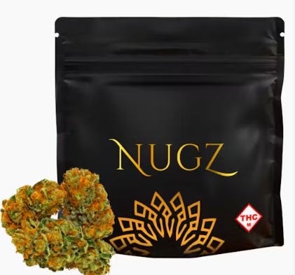 Photograph of product: Amaze Nugz Jet Fuel Gelato Flower | 14g