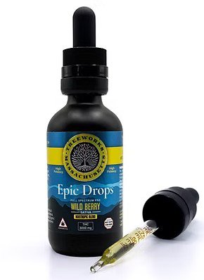 Photograph of product: Treeworks | Epic Drops | 3,000MG